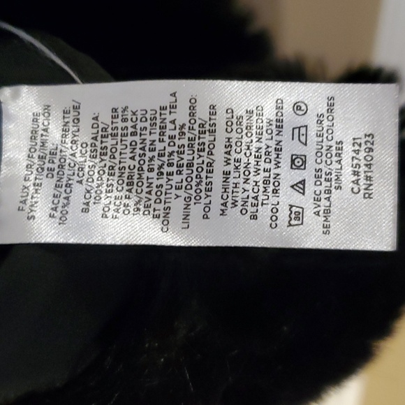 ANN TAYLOR Plaid Plush Faux Fur Jacket Size XS - Picture 9 of 11